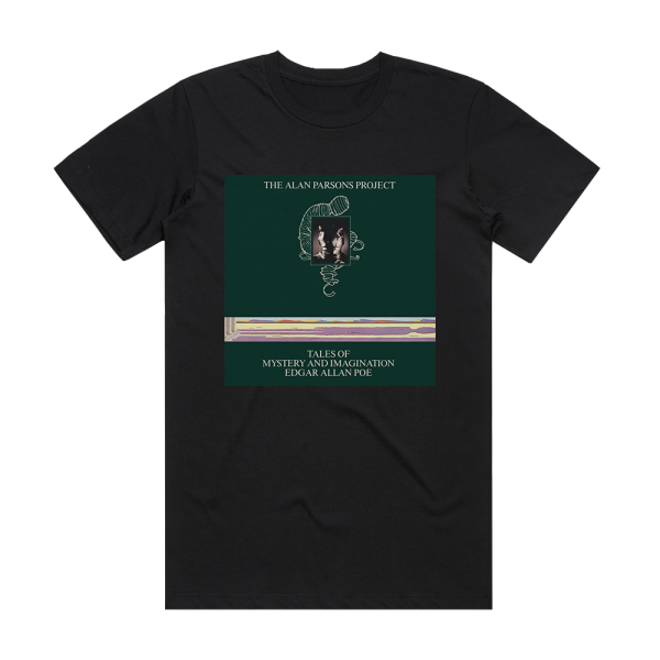 The Alan Parsons Project Tales Of Mystery And Imagination Edgar Allan Poe 2 Album Cover T-Shirt Black