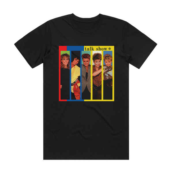 The Go-Gos Talk Show Album Cover T-Shirt Black