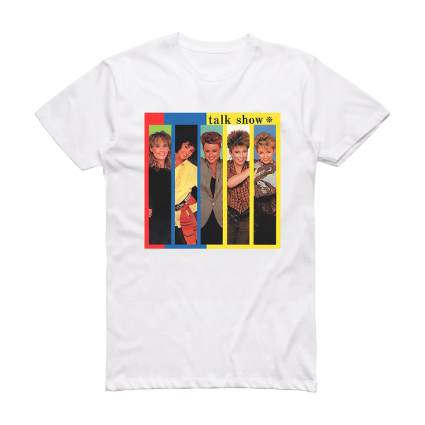 The Go-Gos Talk Show Album Cover T-Shirt White