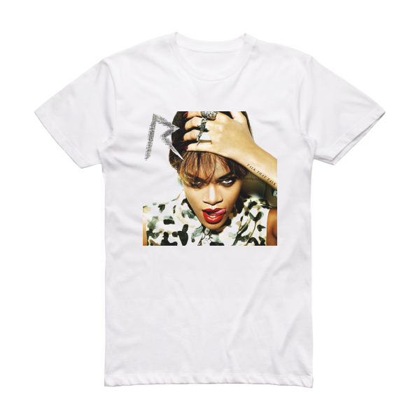 Rihanna Talk That Talk 1 Album Cover T-Shirt White