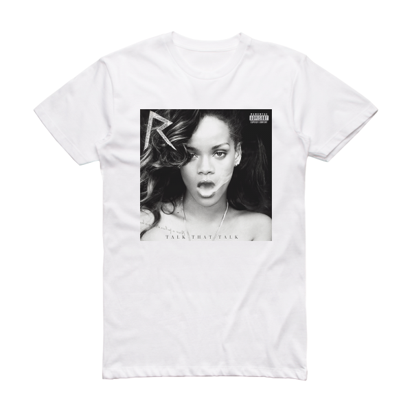 Rihanna Talk That Talk 2 Album Cover T-Shirt White