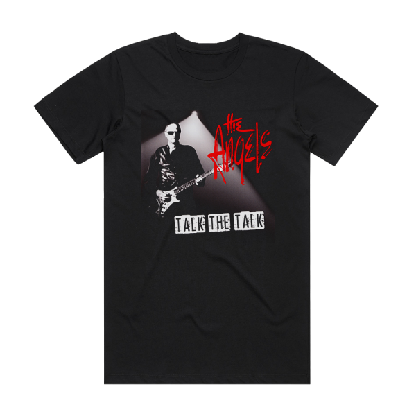 The Angels Talk The Talk Album Cover T-Shirt Black