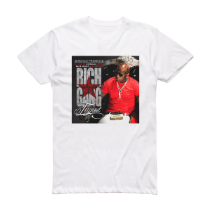 Rich Gang Tapout Album Cover T-Shirt White