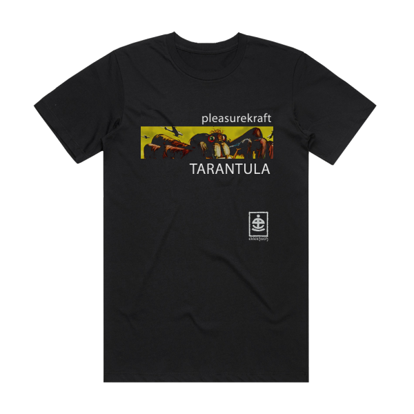Pleasurekraft Tarantula Album Cover T-Shirt Black