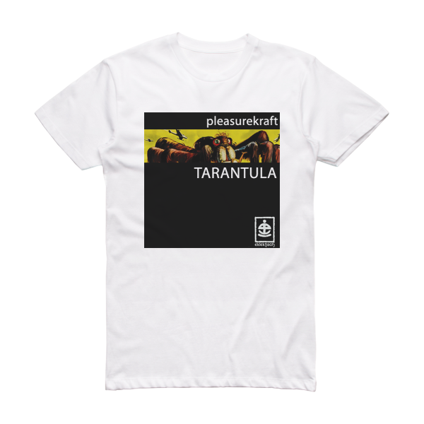 Pleasurekraft Tarantula Album Cover T-Shirt White