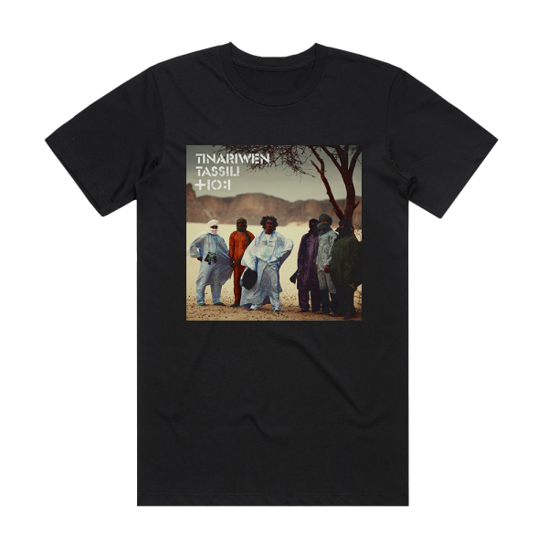 Tinariwen Tassili Album Cover T-Shirt Black