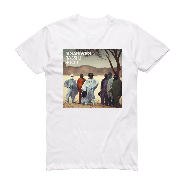 Tinariwen Tassili Album Cover T-Shirt White