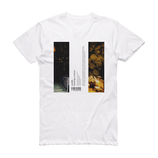 Ulver Teachings In Silence Album Cover T-Shirt White