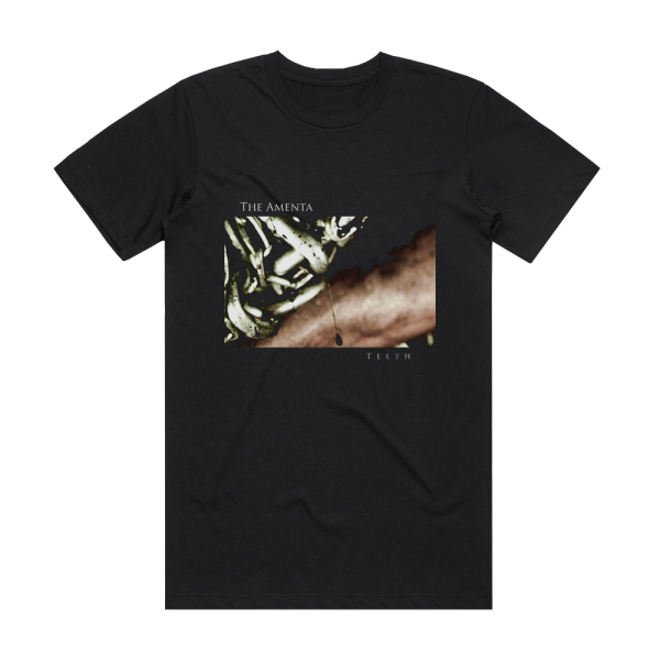 The Amenta Teeth Album Cover T-Shirt Black