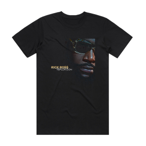 Rick Ross Teflon Don Album Cover T-Shirt Black