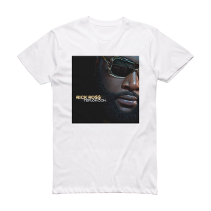Rick Ross Teflon Don Album Cover T-Shirt White