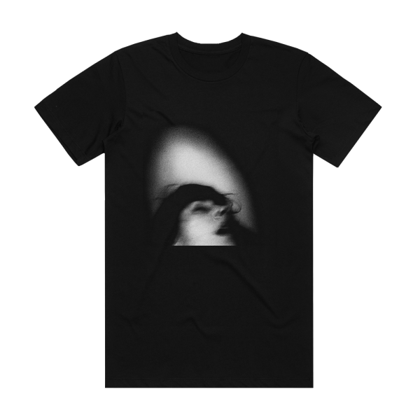 Set Fire to Flames Telegraphs In Negative Mouths Trapped In Static Album Cover T-Shirt Black