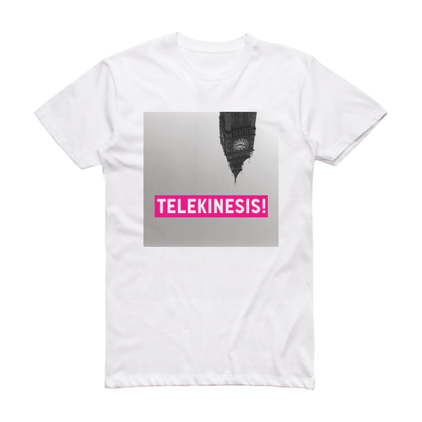 Telekinesis Telekinesis Album Cover T-Shirt White