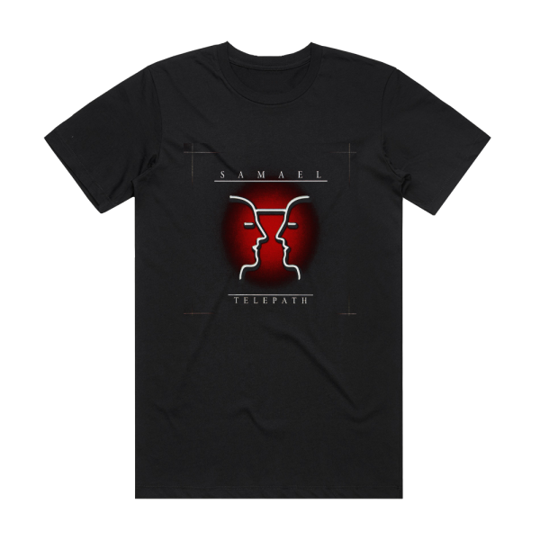 Samael Telepath Album Cover T-Shirt Black