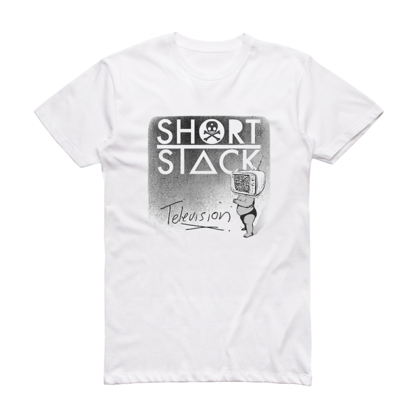 Short Stack Television Album Cover T-Shirt White