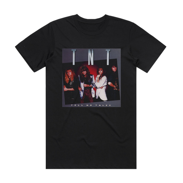 TNT Tell No Tales Album Cover T-Shirt Black