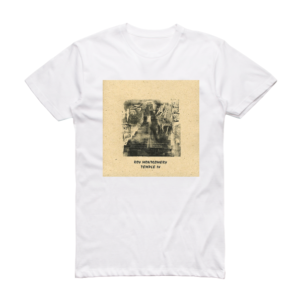 Roy Montgomery Temple Iv Album Cover T-Shirt White