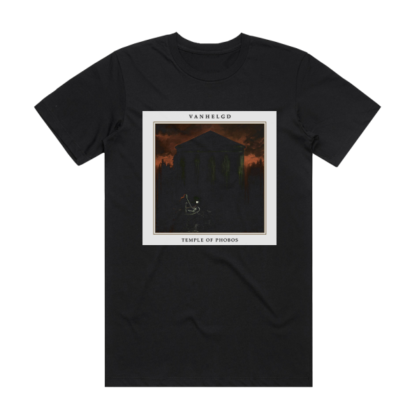 Vanhelgd Temple Of Phobos Album Cover T-Shirt Black