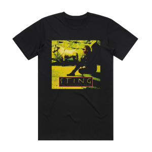 Sting Ten Summoners Tales Album Cover T-Shirt Black