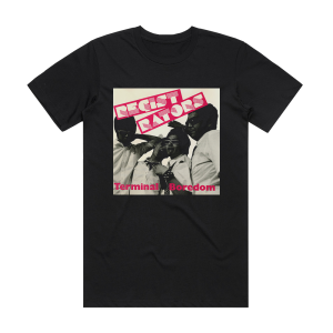 Registrators Terminal Boredom Album Cover T-Shirt Black