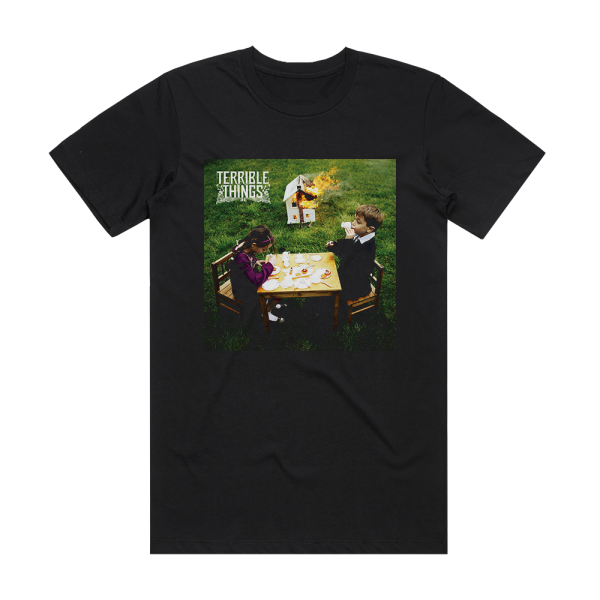 Terrible Things Terrible Things Album Cover T-Shirt Black