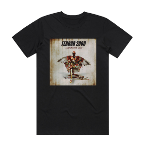 Terror 2000 Terror For Sale Album Cover T-Shirt Black