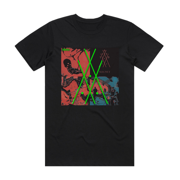 The Fierce & The Dead Tfatd 101 Album Cover T-Shirt Black