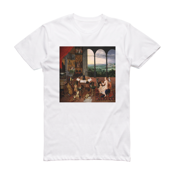 Roy Montgomery The Allegory Of Hearing Album Cover T-Shirt White