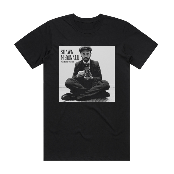 Shawn McDonald The Analog Sessions Album Cover T-Shirt Black