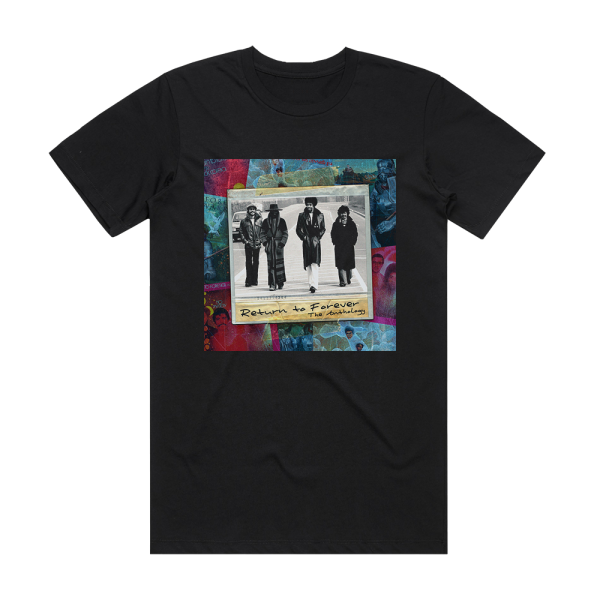 Return to Forever The Anthology Album Cover T-Shirt Black