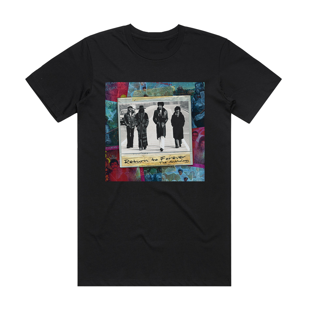 Return to Forever The Anthology Album Cover T-Shirt Black – ALBUM COVER ...