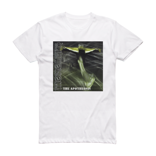 The Monolith Deathcult The Apotheosis Album Cover T-Shirt White