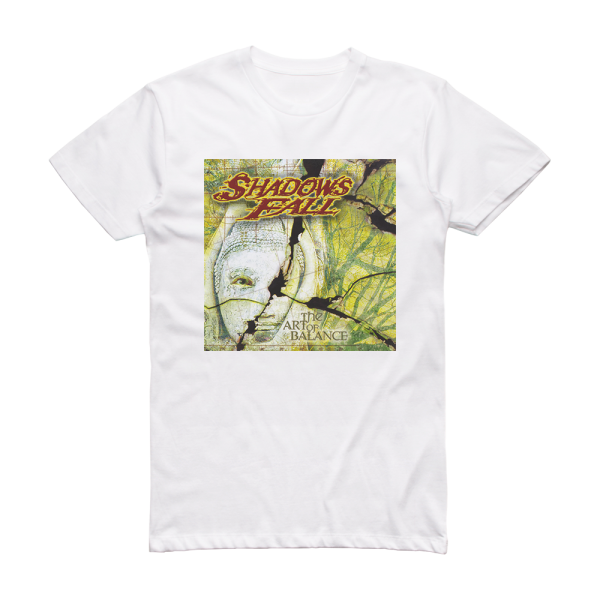 Shadows Fall The Art Of Balance Album Cover T-Shirt White