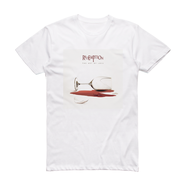 Redemption The Art Of Loss Album Cover T-Shirt White