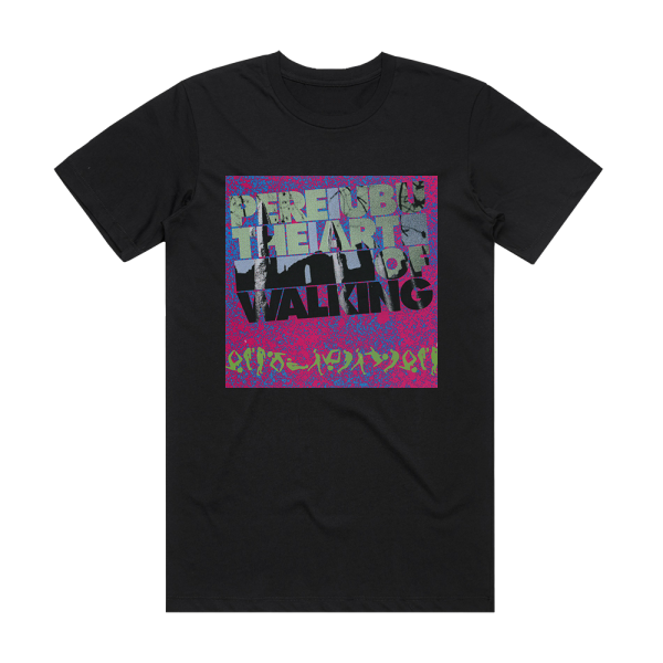 Pere Ubu The Art Of Walking Album Cover T-Shirt Black