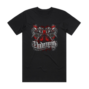 Underneath the Gun The Awakening Album Cover T-Shirt Black