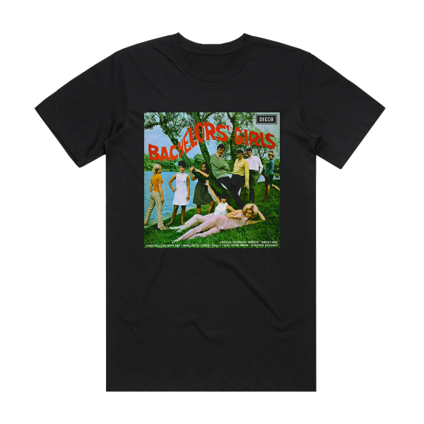 The Bachelors The Bachelors Album Cover T-Shirt Black