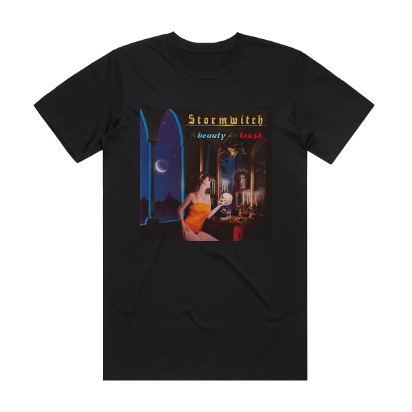 Stormwitch The Beauty And The Beast Album Cover T-Shirt Black