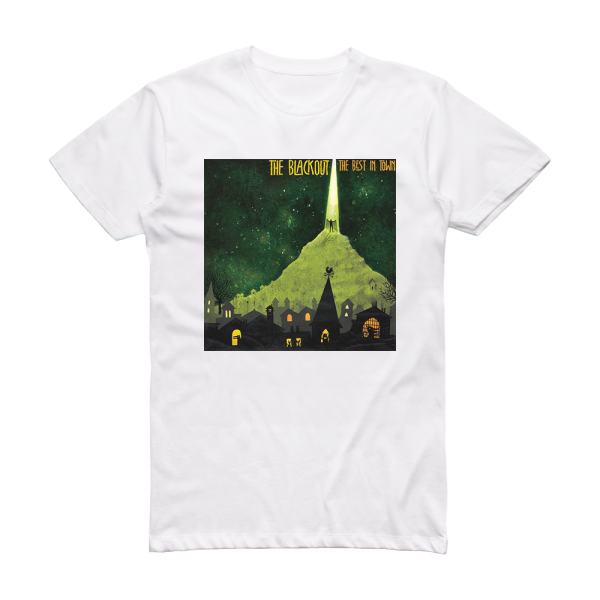 The Blackout The Best In Town Album Cover T-Shirt White