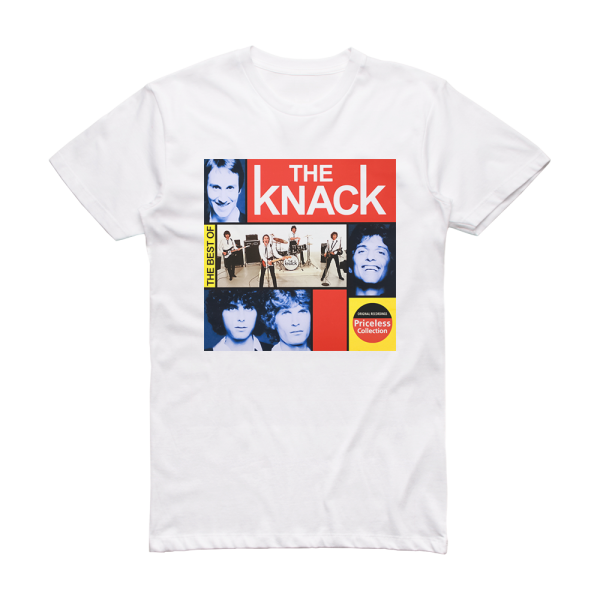 The Knack The Best Of Album Cover T-Shirt White