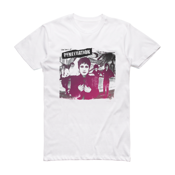 Penetration The Best Of Penetration Album Cover T-Shirt White