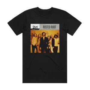 Rusted Root The Best Of Rusted Root Album Cover T-Shirt Black