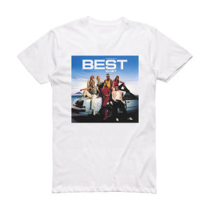 S Club The Best Of S Club 7 Album Cover T-Shirt White