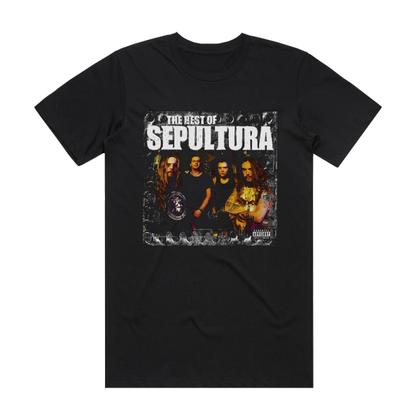 Sepultura The Best Of Sepultura Album Cover T-Shirt Black