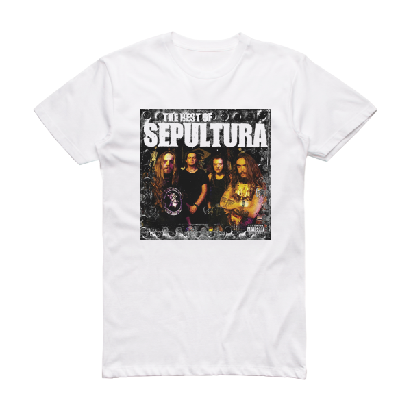 Sepultura The Best Of Sepultura Album Cover T-Shirt White