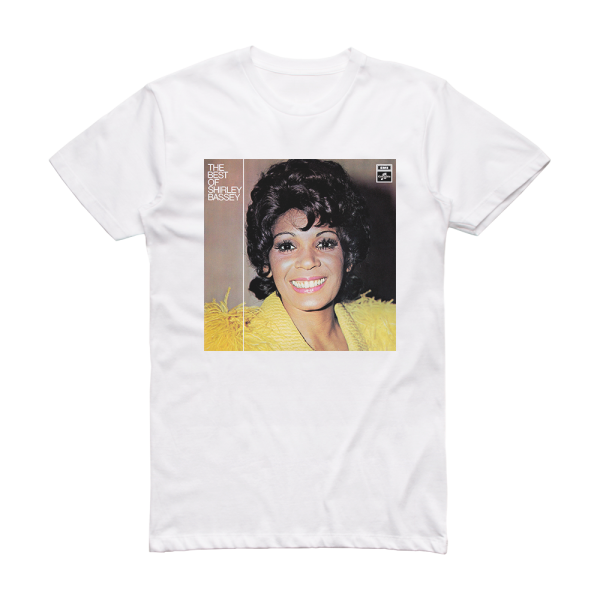 Shirley Bassey The Best Of Shirley Bassey 2 Album Cover T-Shirt White