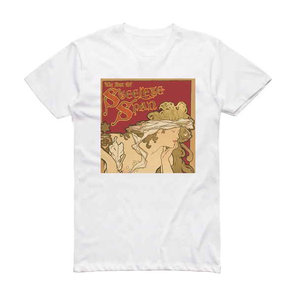 Steeleye Span The Best Of Steeleye Span Album Cover T-Shirt White