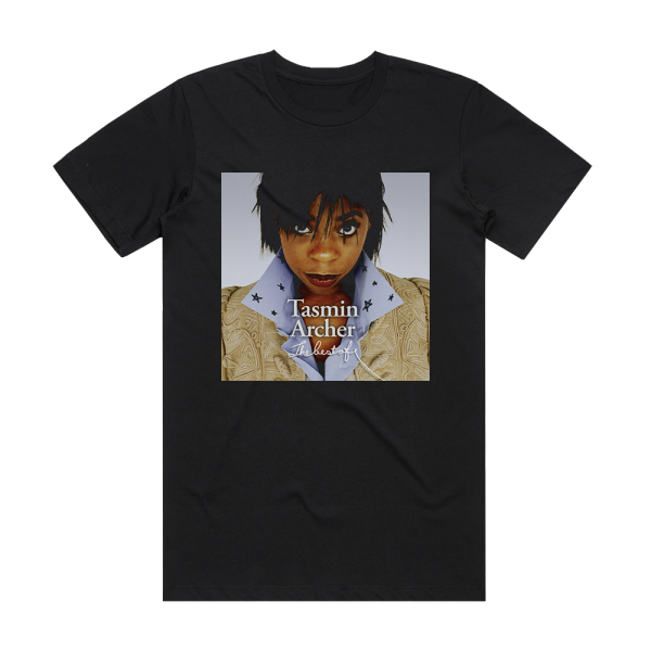 Tamsin Archer The Best Of Tasmin Archer Album Cover T-Shirt Black