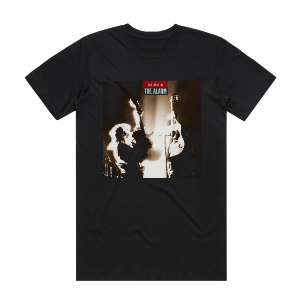 The Alarm The Best Of The Alarm Album Cover T-Shirt Black
