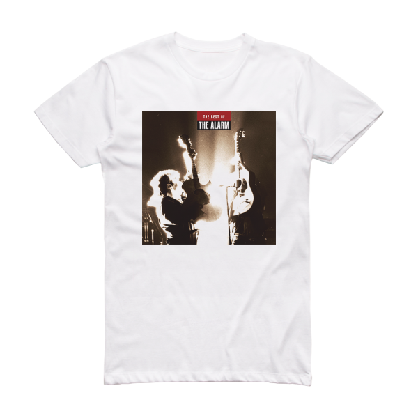 The Alarm The Best Of The Alarm Album Cover T-Shirt White